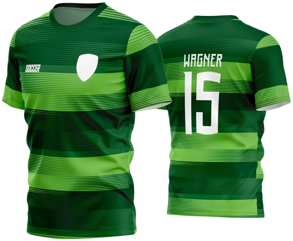 Arte Camisa Futebol Time Amador - Modelo 518