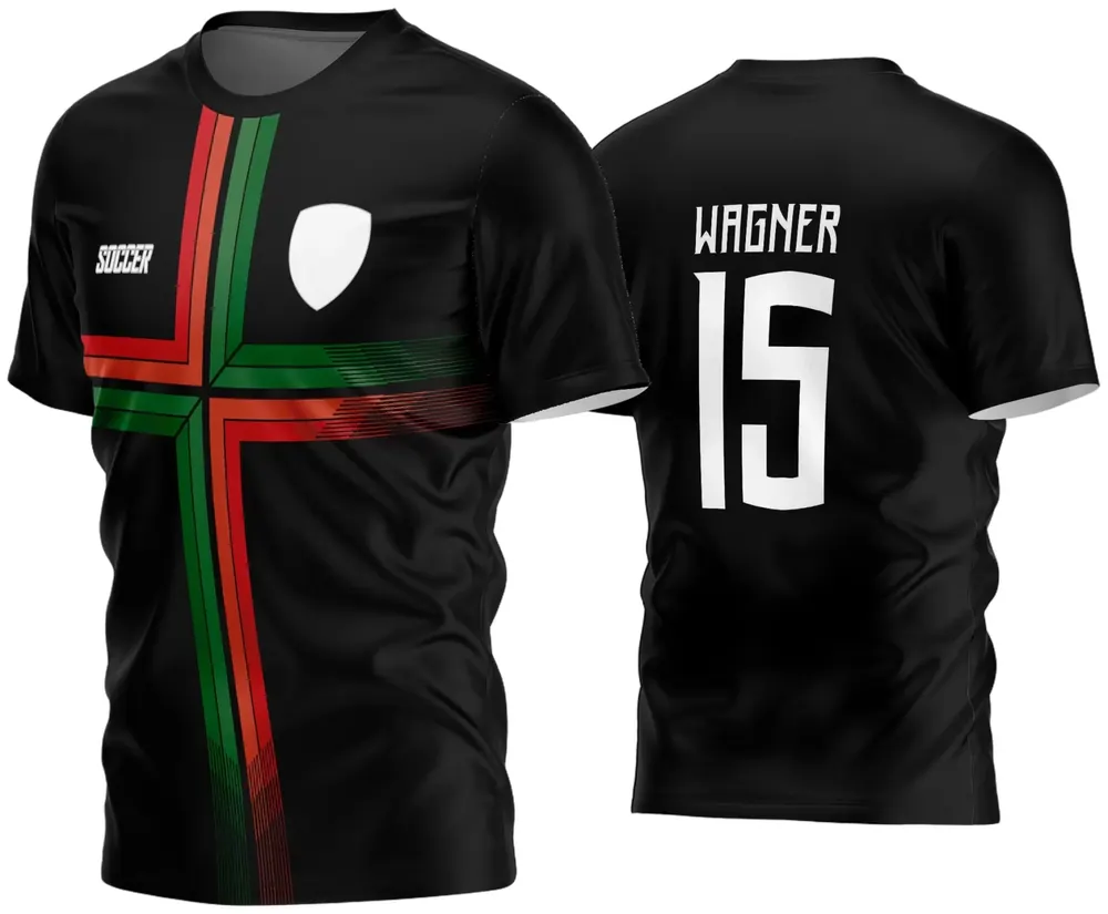 Arte Camisa Futebol Time Amador - Modelo 504