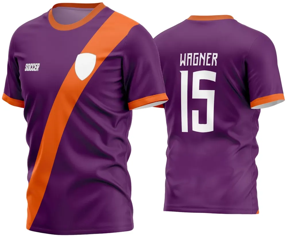Arte Camisa Futebol Time Amador - Modelo 485