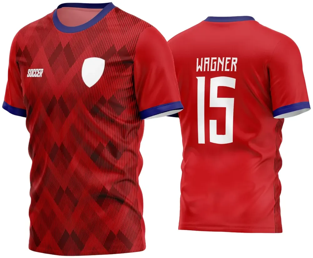 Arte Camisa Futebol Time Amador - Modelo 480