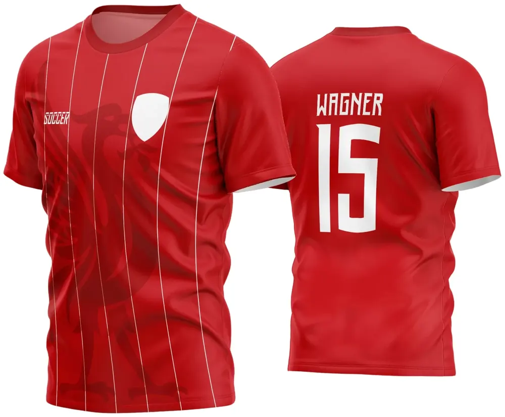 Arte Camisa Futebol Time Amador - Modelo 472
