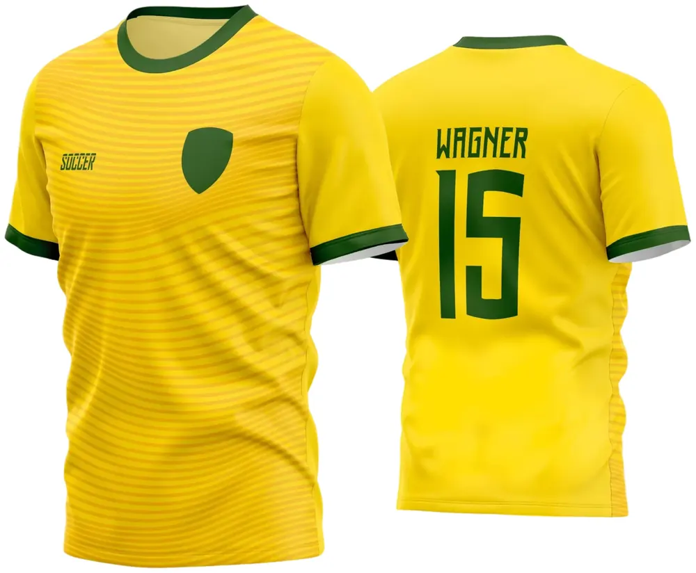 Arte Camisa Futebol Time Amador - Modelo 468