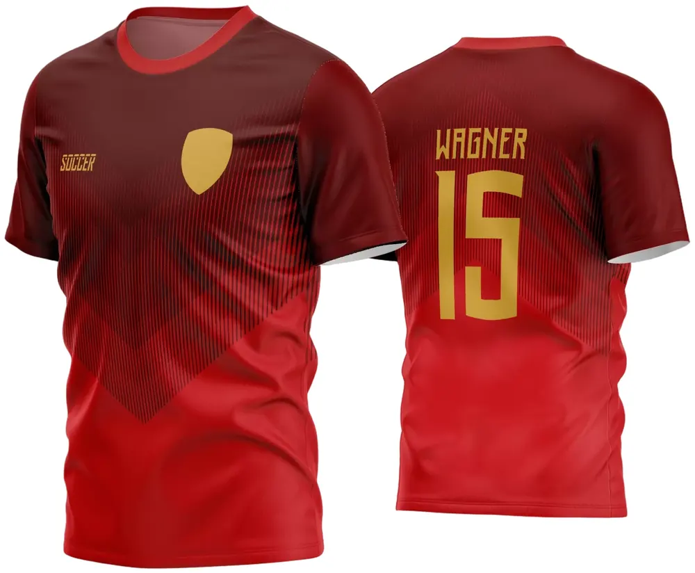 Arte Camisa Futebol Time Amador - Modelo 464