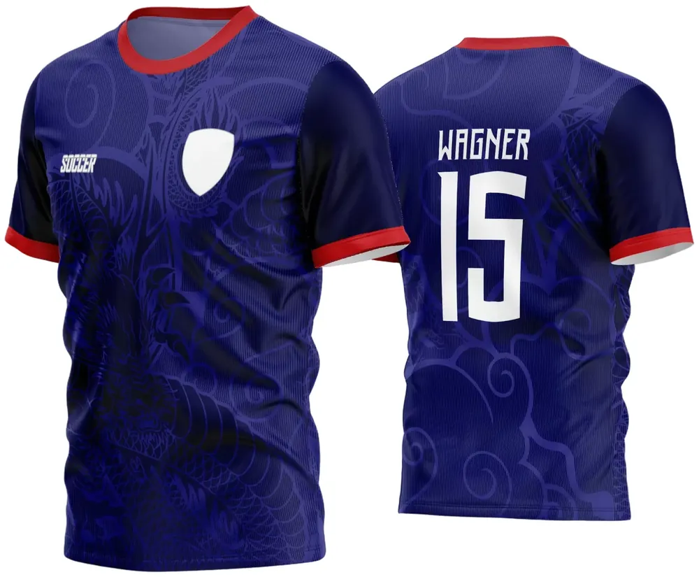 Arte Camisa Futebol Time Amador - Modelo 460
