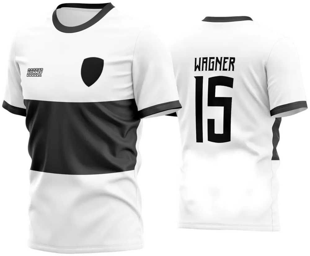 Arte Camisa Futebol Time Amador - Modelo 455