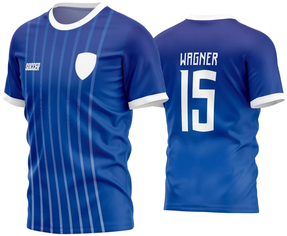Arte Camisa Futebol Time Amador - Modelo 454