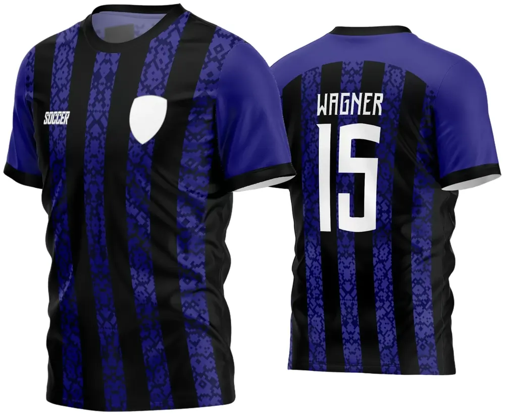 Arte Camisa Futebol Time Amador - Modelo 390