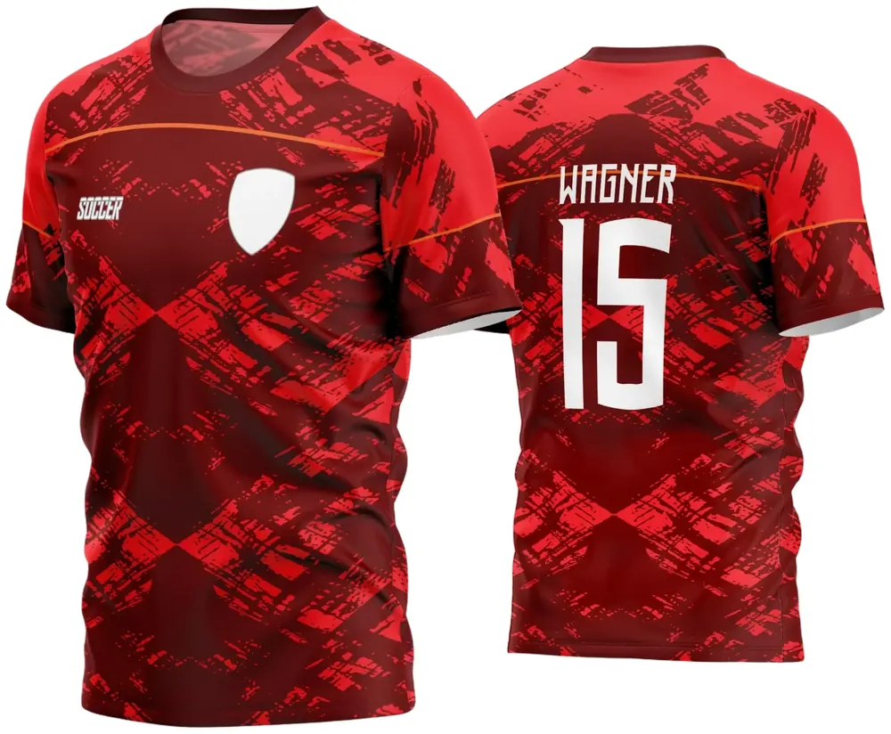 Camisa Futebol Time Amador - Modelo 389