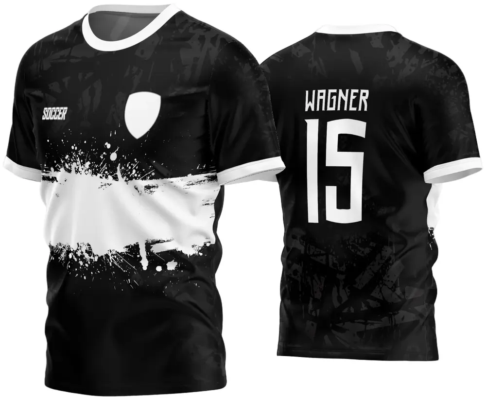 Arte Camisa Futebol Time Amador - Modelo 388