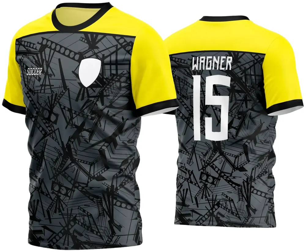 Arte Camisa Futebol Time Amador - Modelo 384