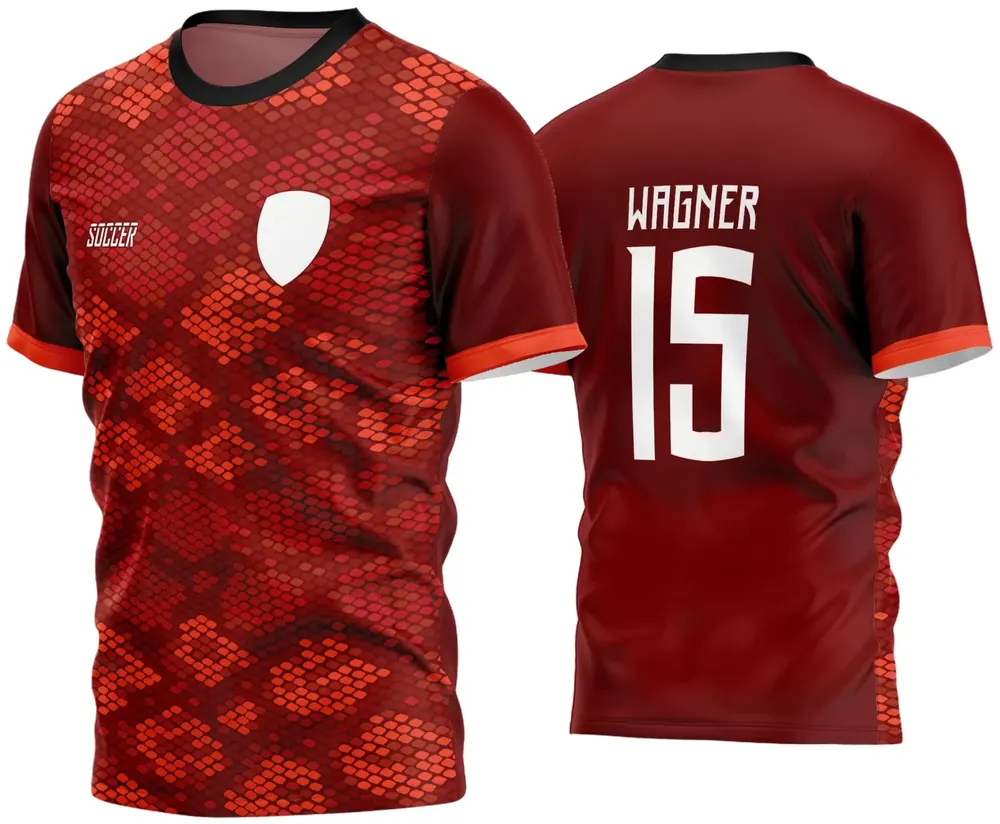 Arte Camisa Futebol Time Amador - Modelo 382
