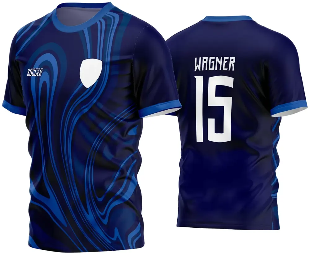 Arte Camisa Futebol Time Amador - Modelo 381
