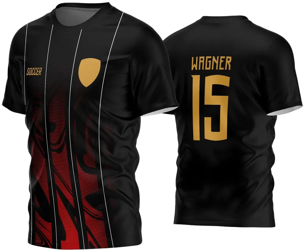 Arte Camisa Futebol Time Amador - Modelo 361