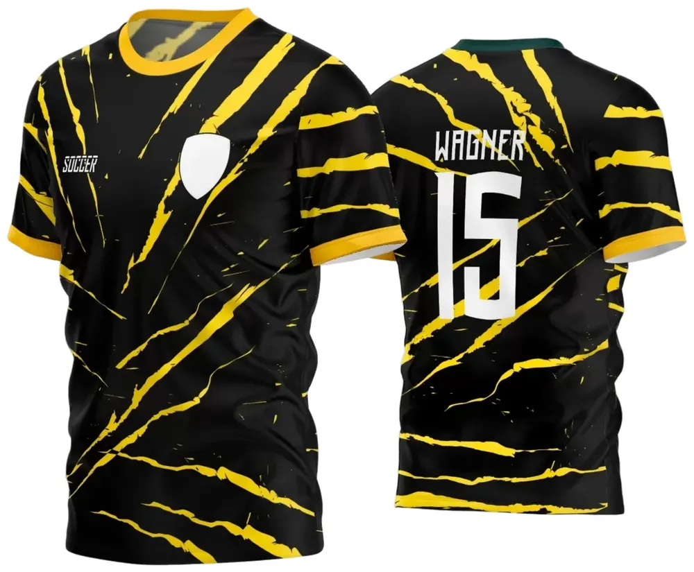 Arte Camisa Futebol Time Amador - Modelo 354
