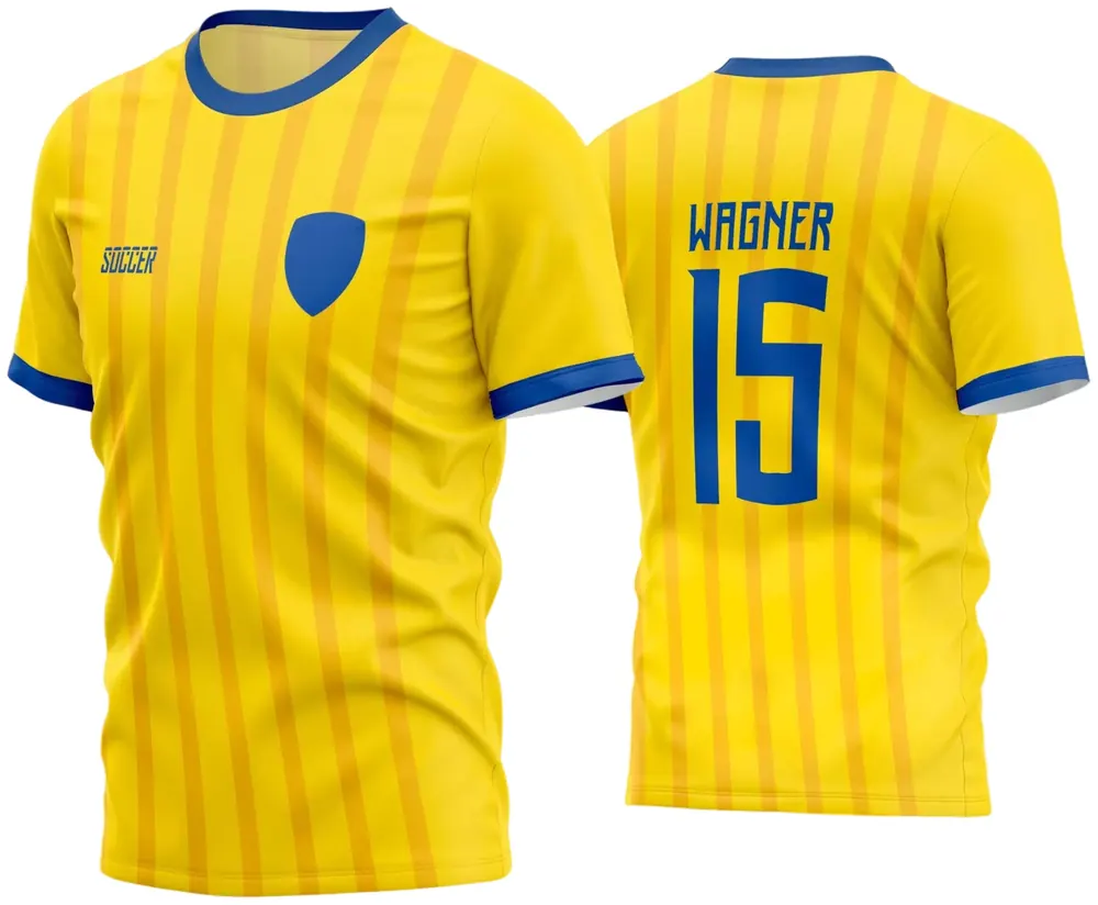 Arte Camisa Futebol Time Amador - Modelo 339