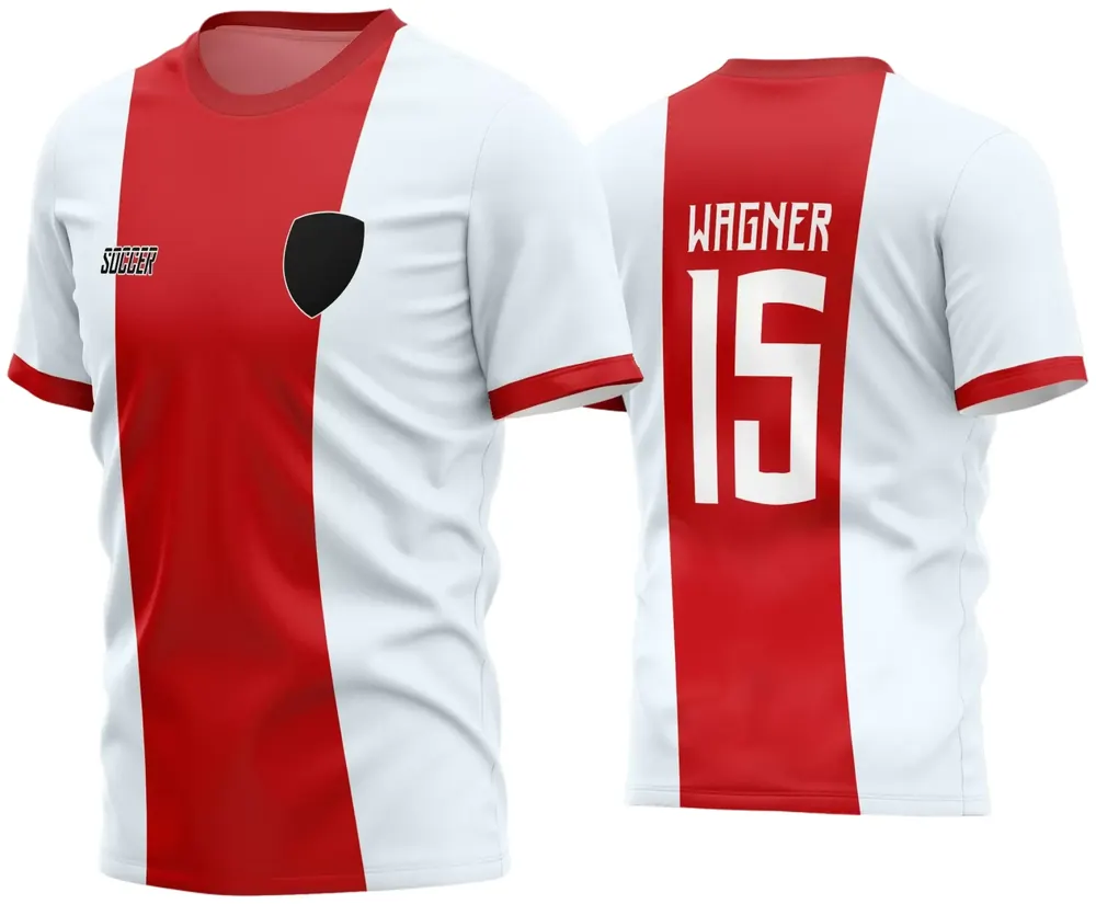 Arte Camisa Futebol Time Amador - Modelo 337