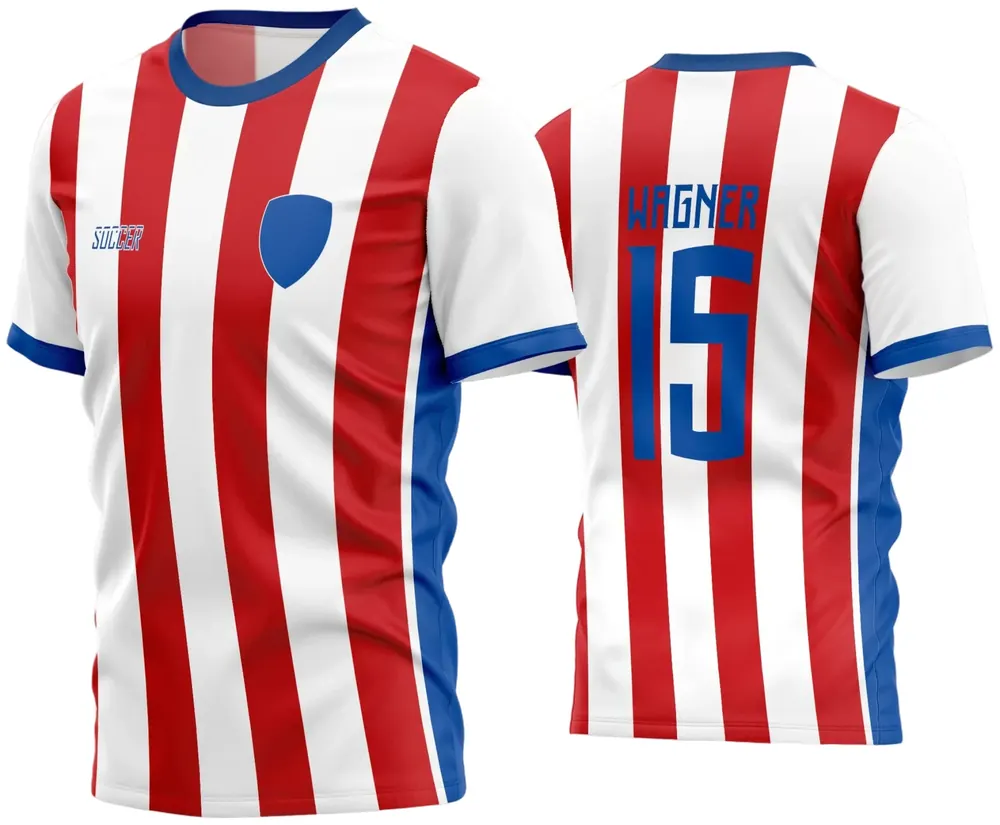 Camisa Futebol Time Amador - Modelo 327