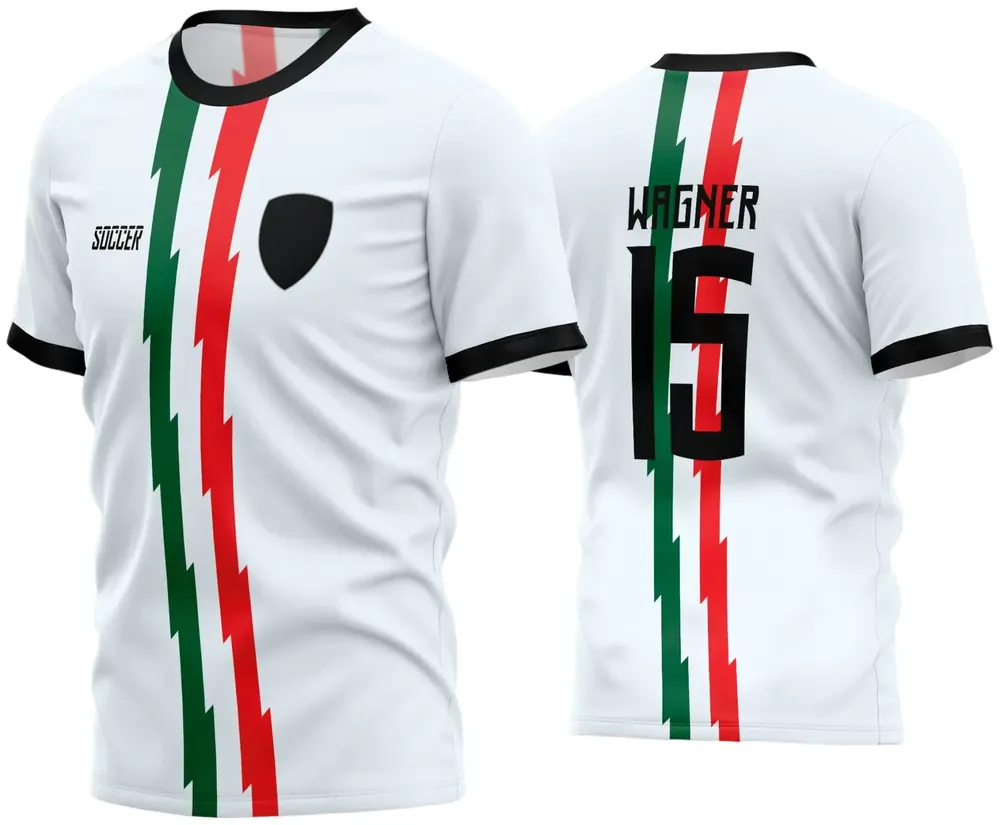 Arte Camisa Futebol Time Amador - Modelo 325