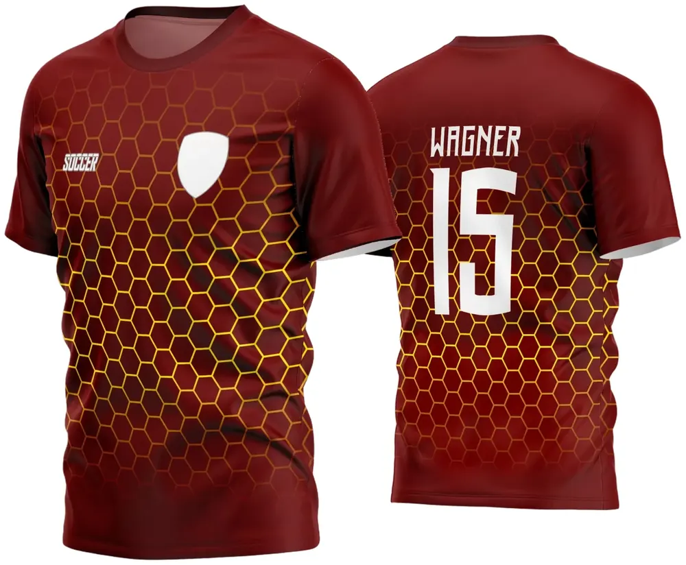 Arte Camisa Futebol Time Amador - Modelo 300