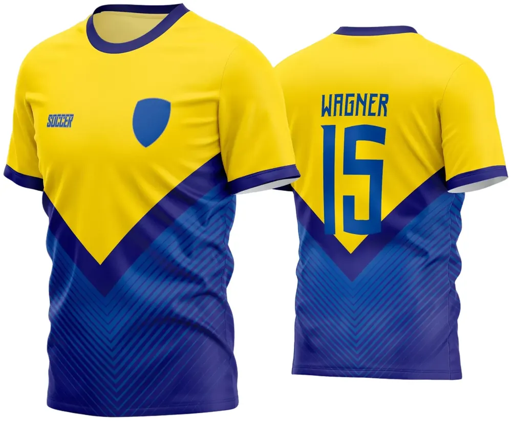 Arte Camisa Futebol Time Amador - Modelo 284