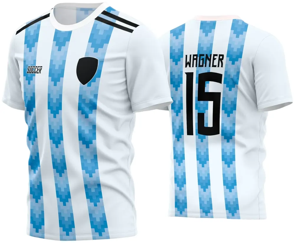 Arte Camisa Futebol Time Amador - Modelo 265