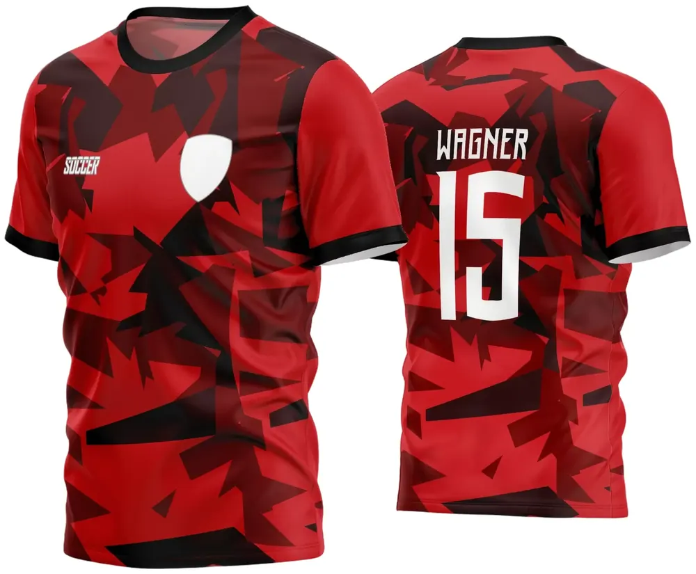 Arte Camisa Futebol Time Amador - Modelo 228