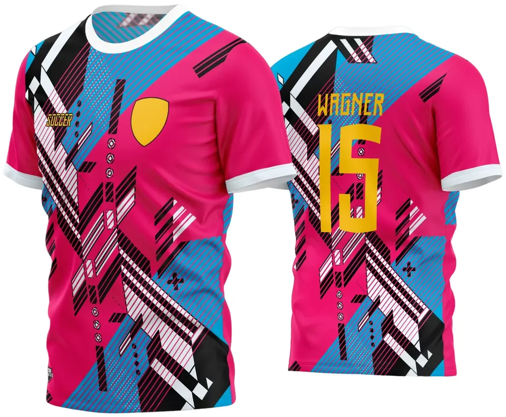 Arte Camisa Futebol Time Amador - Modelo 201