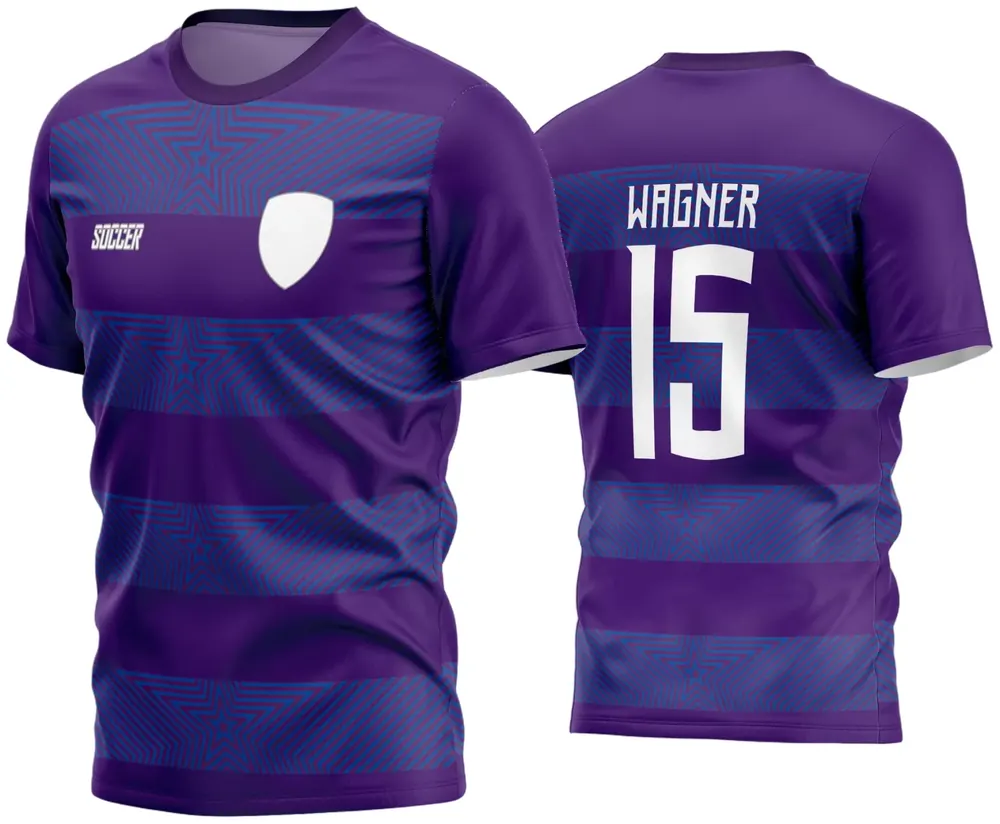 Arte Camisa Futebol Time Amador - Modelo 196