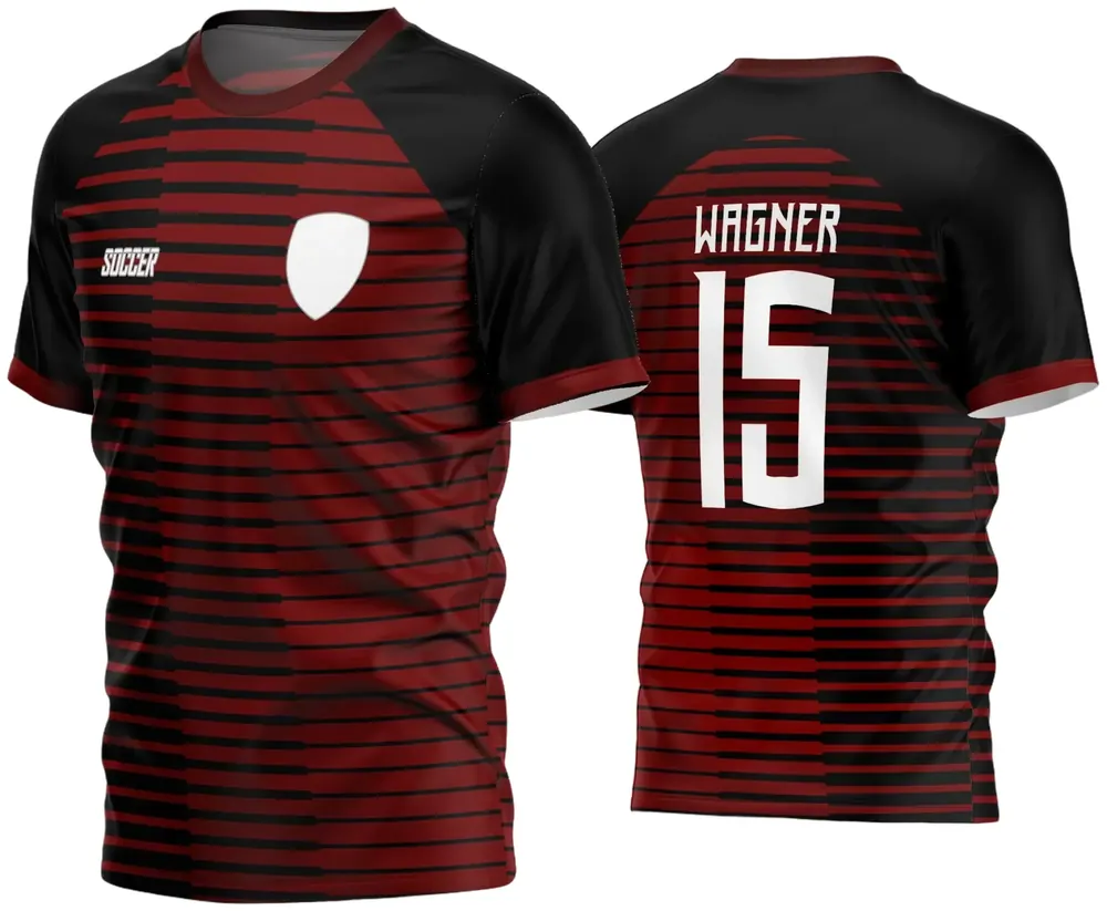 Arte Camisa Futebol Time Amador - Modelo 184