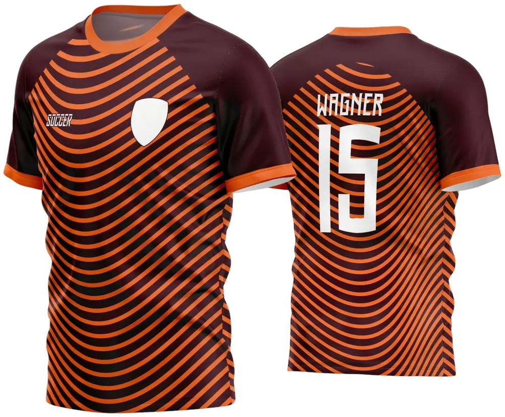 Arte Camisa Futebol Time Amador - Modelo 169