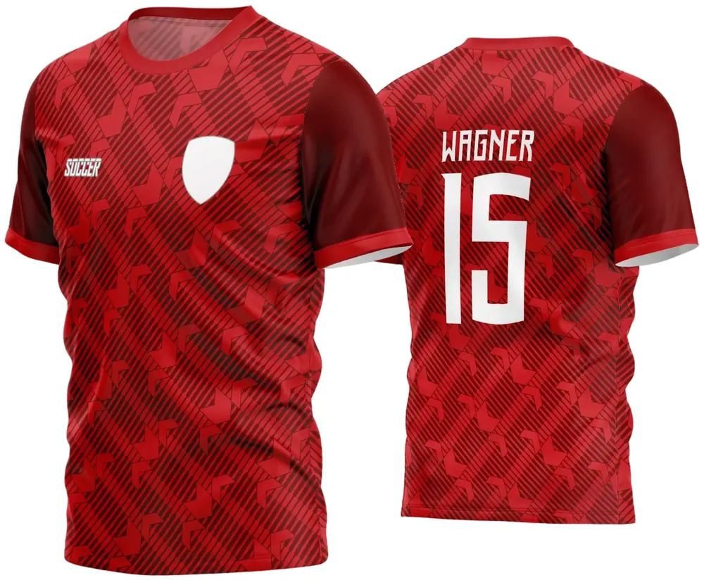 Arte Camisa Futebol Time Amador - Modelo 164