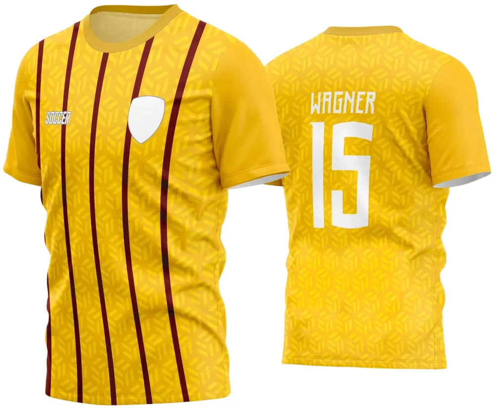 Arte Camisa Futebol Time Amador - Modelo 154