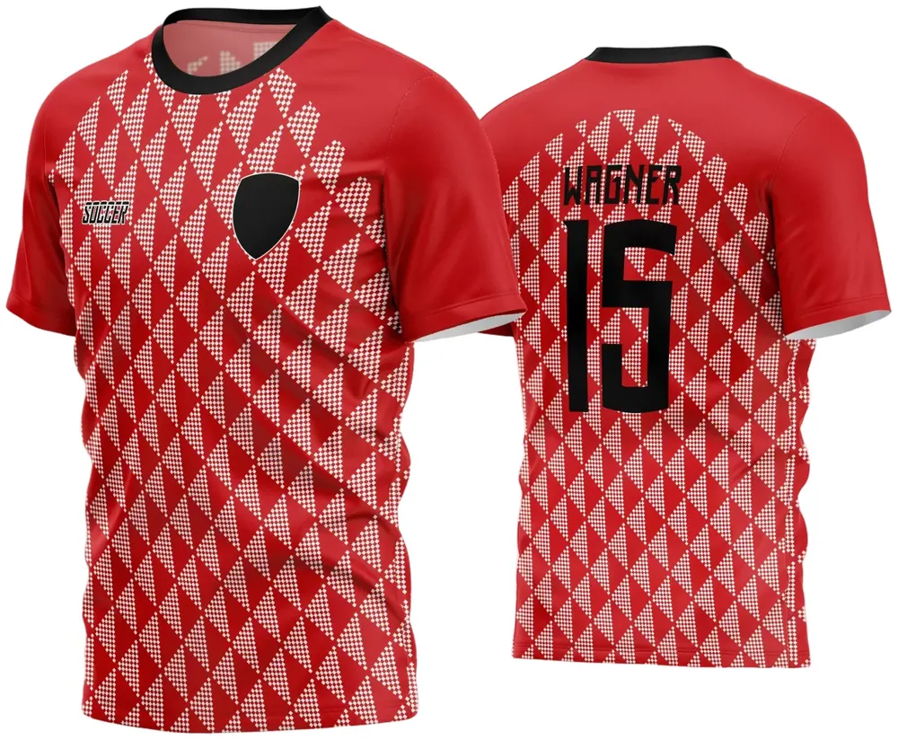 Arte Camisa Futebol Time Amador - Modelo 146