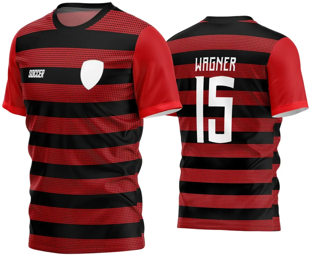 Arte Camisa Futebol Time Amador - Modelo 110