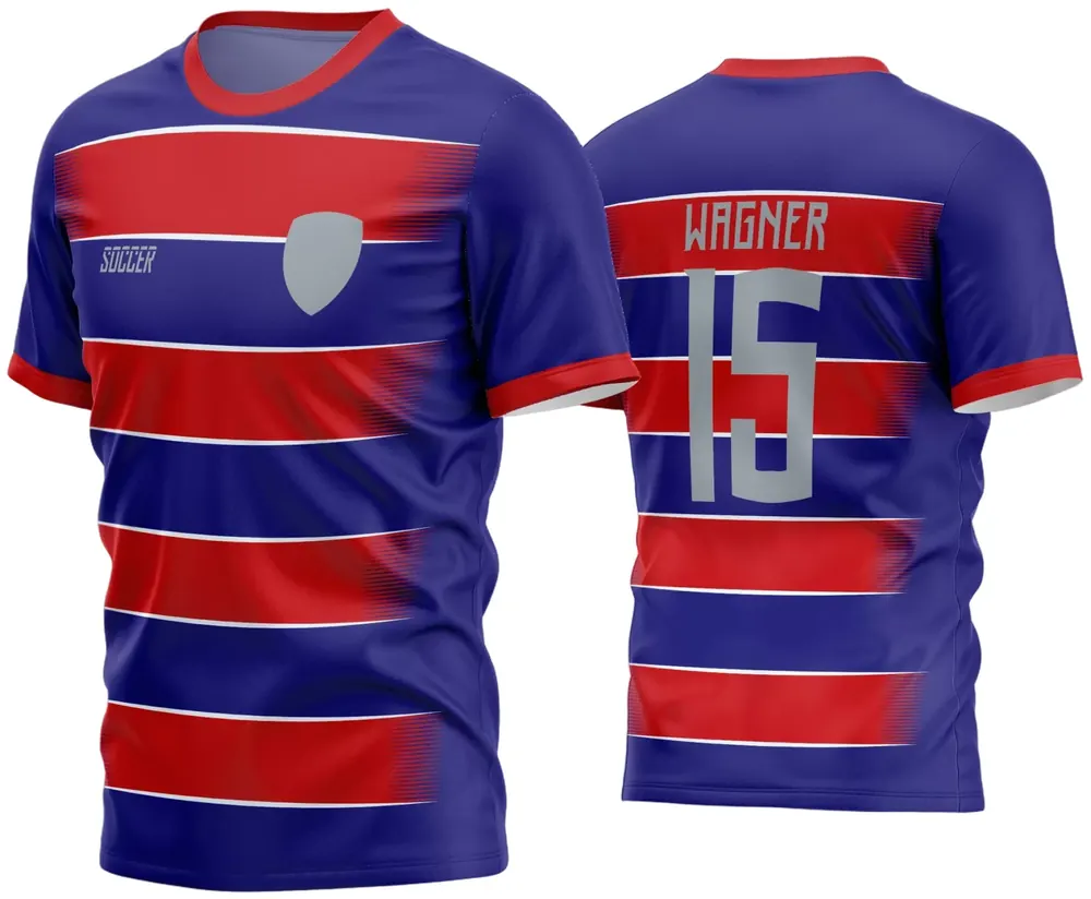 Arte Camisa Futebol Time Amador - Modelo 107