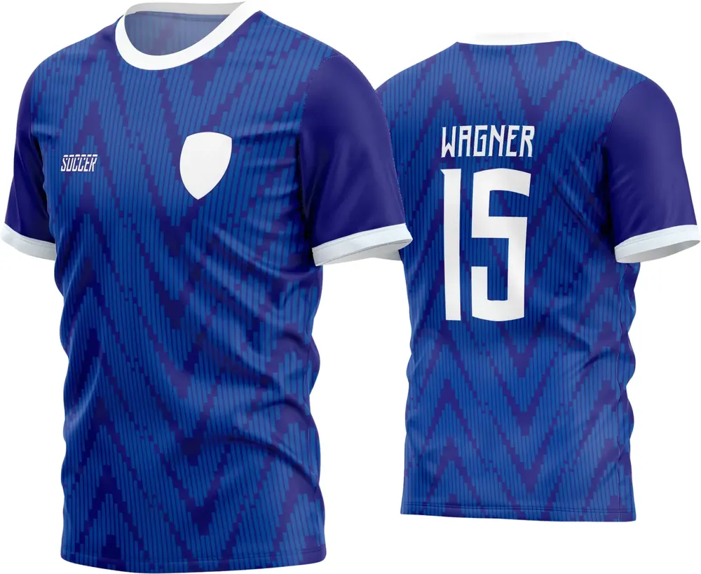 Arte Camisa Futebol Time Amador - Modelo 69