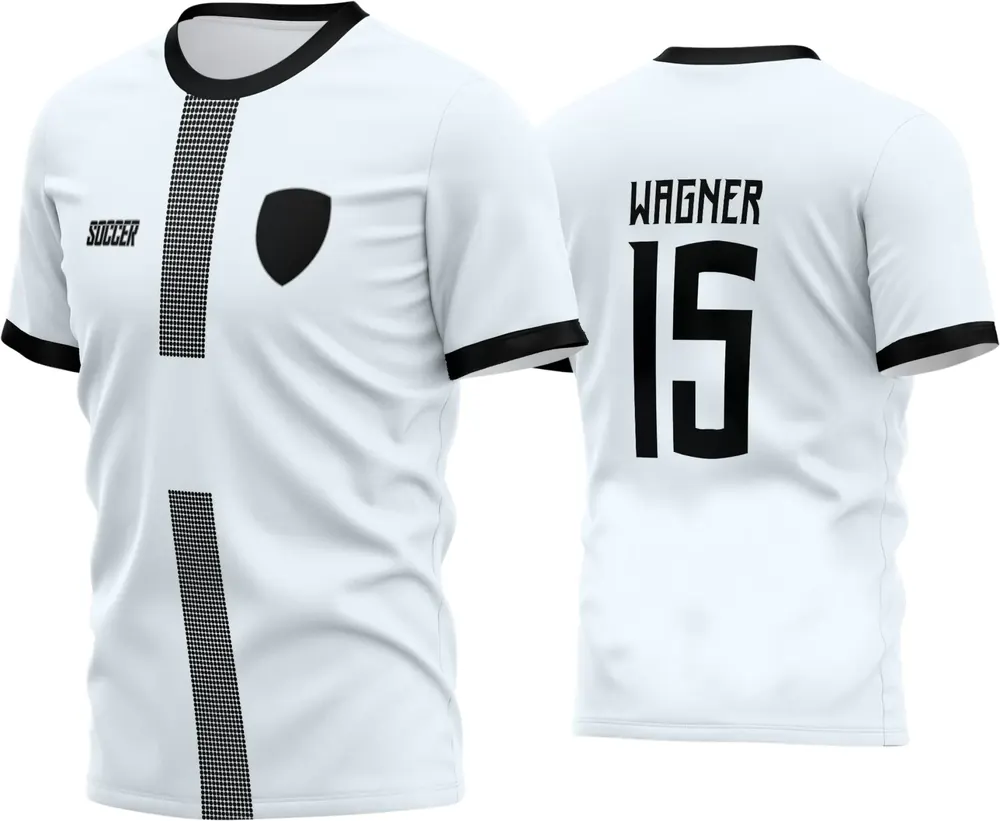 Arte Camisa Futebol Time Amador - Modelo 68