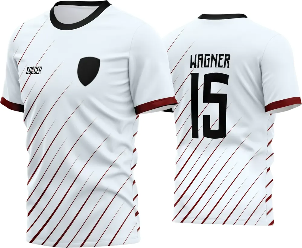 Arte Camisa Futebol Time Amador - Modelo 66