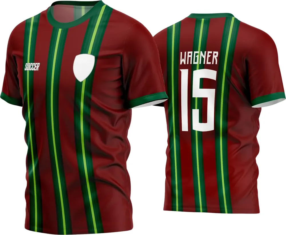 Arte Camisa Futebol Time Amador - Modelo 54