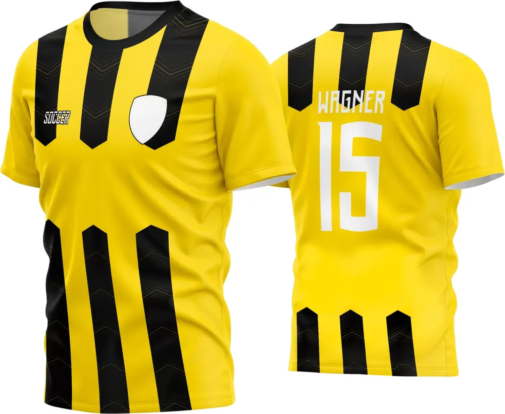 Arte Camisa Futebol Time Amador - Modelo 47