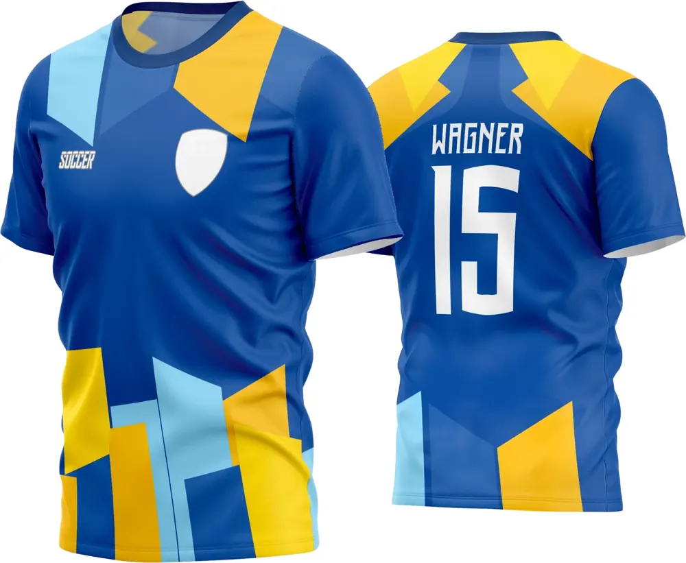Arte Camisa Futebol Time Amador - Modelo 44