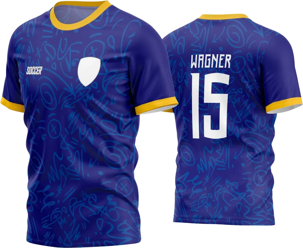 Camisa Futebol Time Amador - Modelo 36