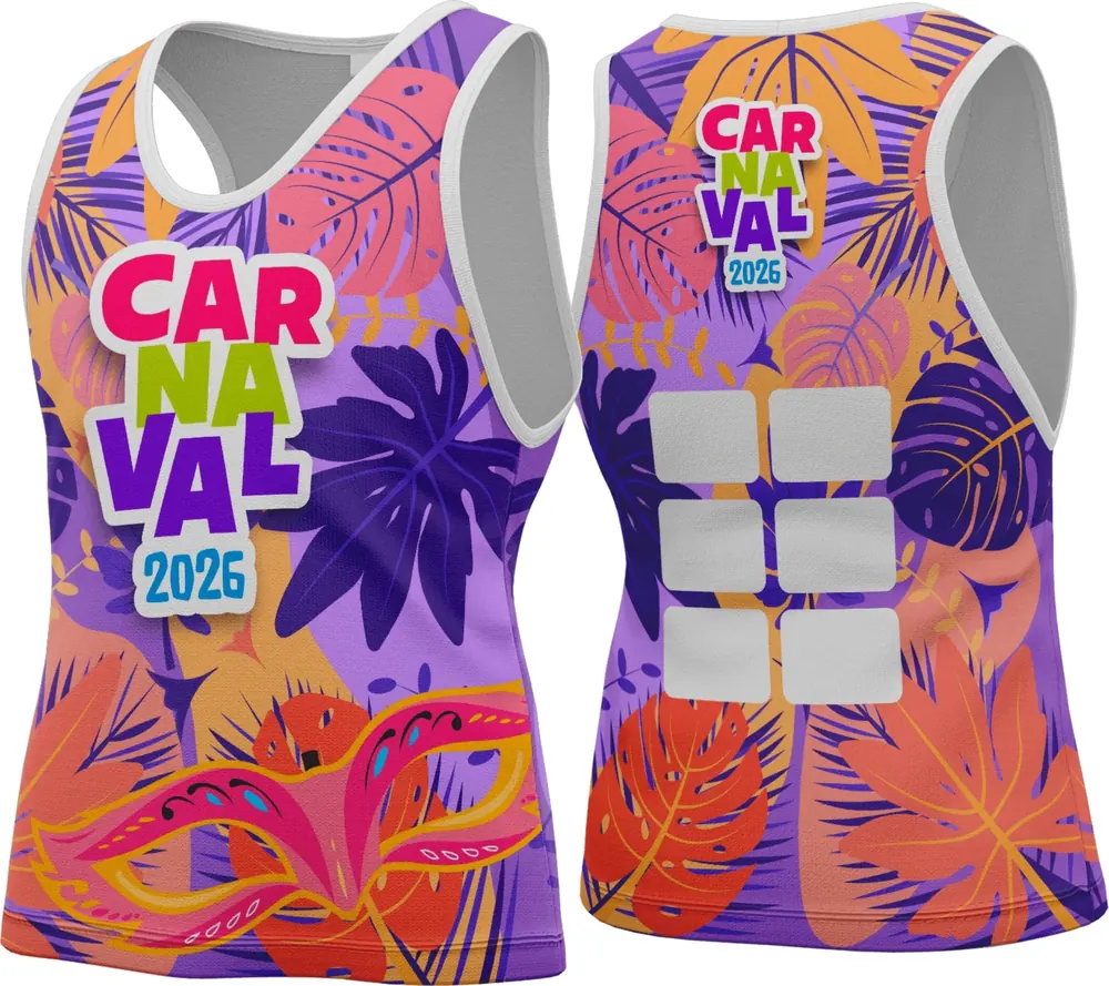 Arte Camisa Abadá Carnaval 2026 Modelo 73