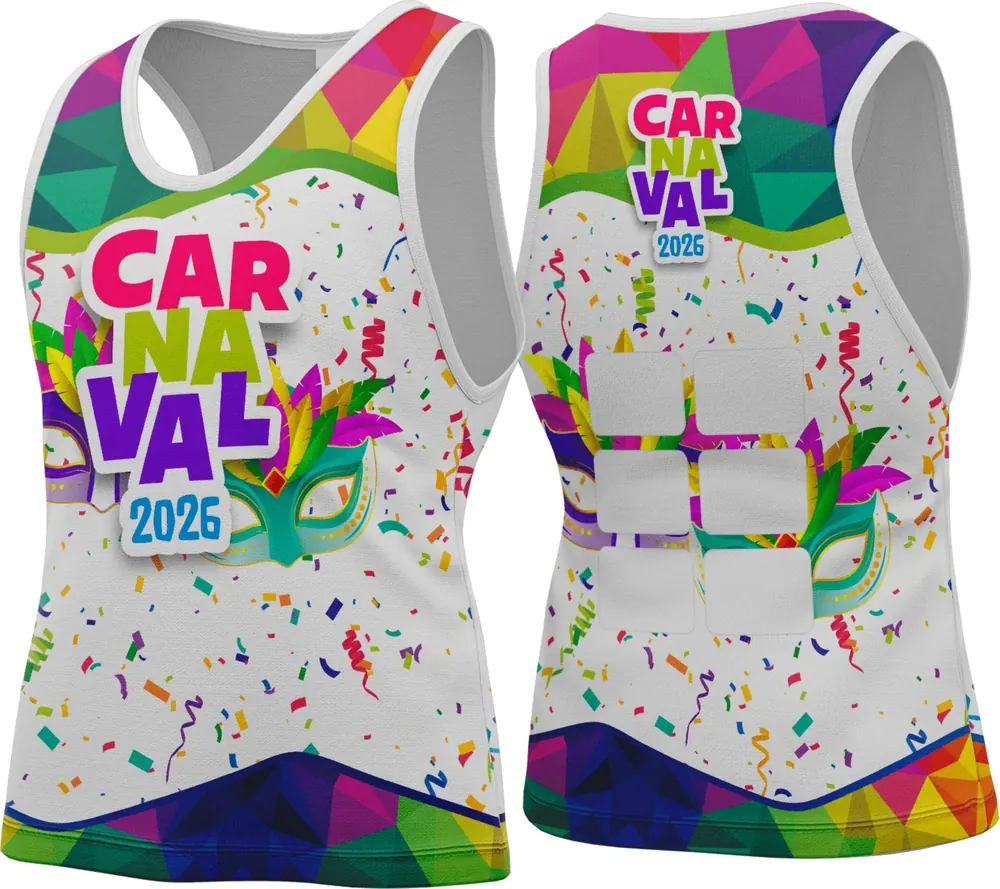 Arte Camisa Abadá Carnaval 2026 Modelo 28