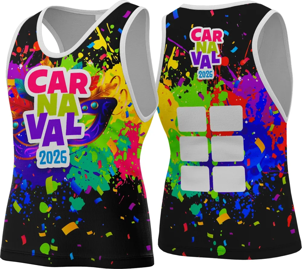 Arte Camisa Abadá Exclusiva para Carnaval 2026