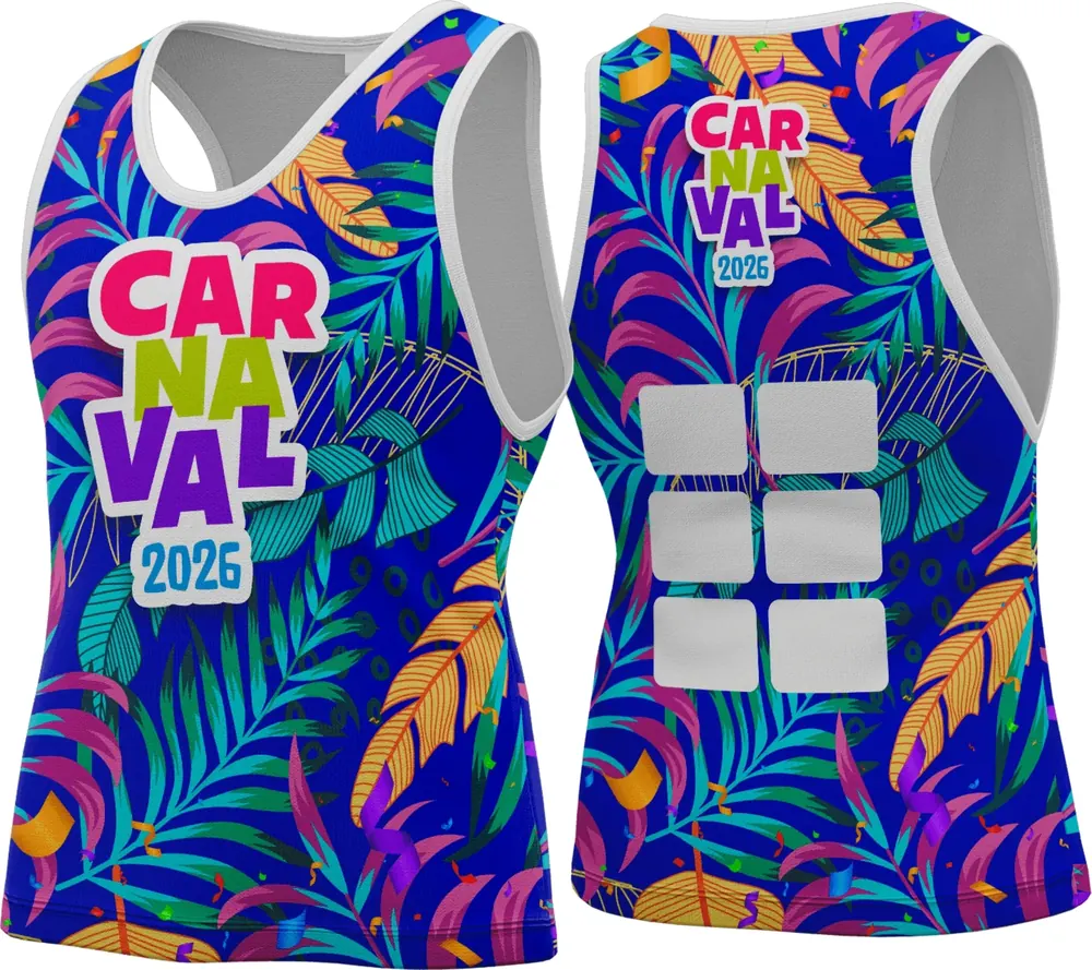 Arte Camisa Abadá Carnaval 2026 Modelo 65