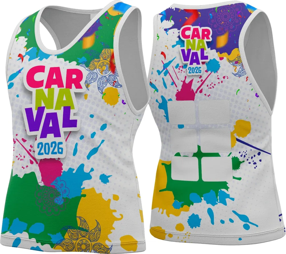 Arte Camisa Abadá Carnaval 2026 Modelo 29