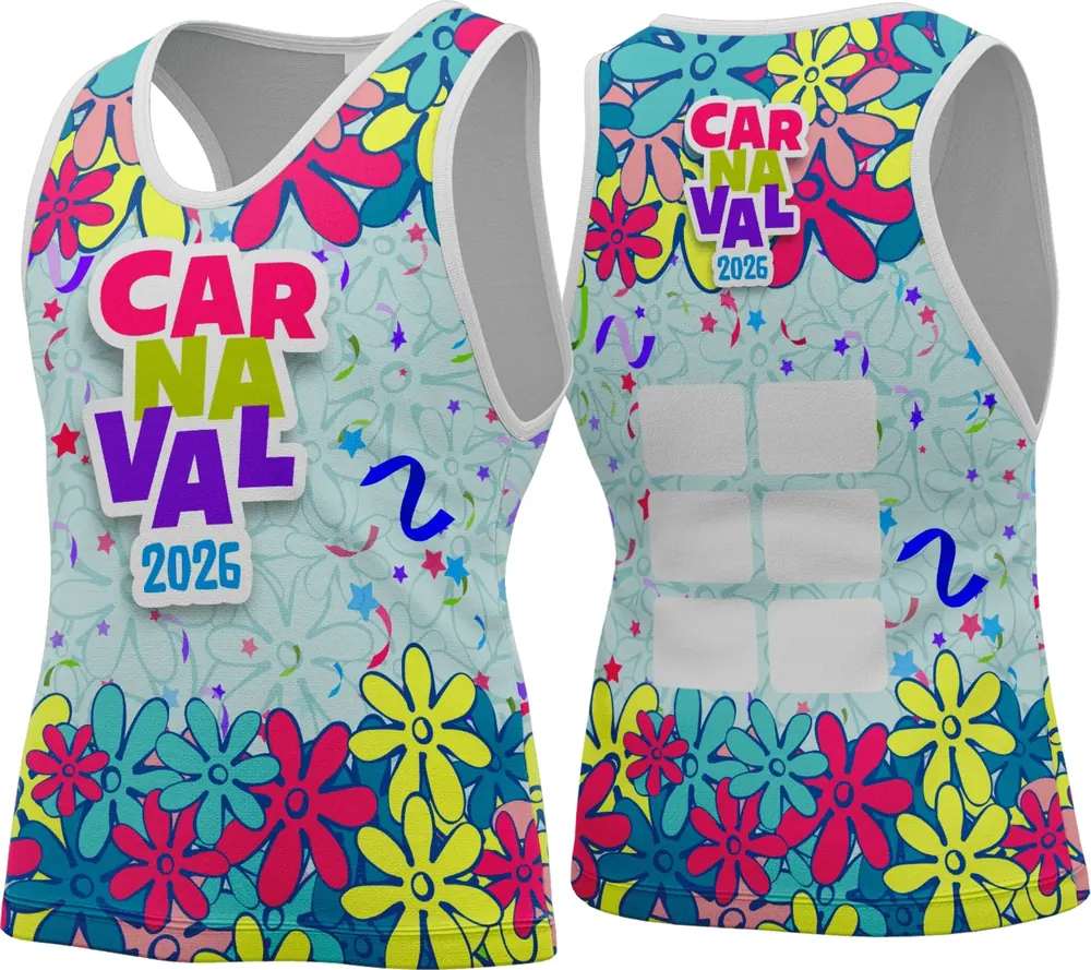 Arte Camisa Abadá Carnaval 2026 Modelo 15