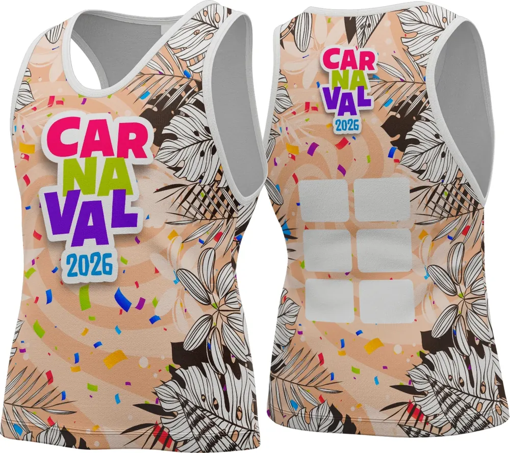 Arte Camisa Abadá Carnaval 2026 Modelo 41