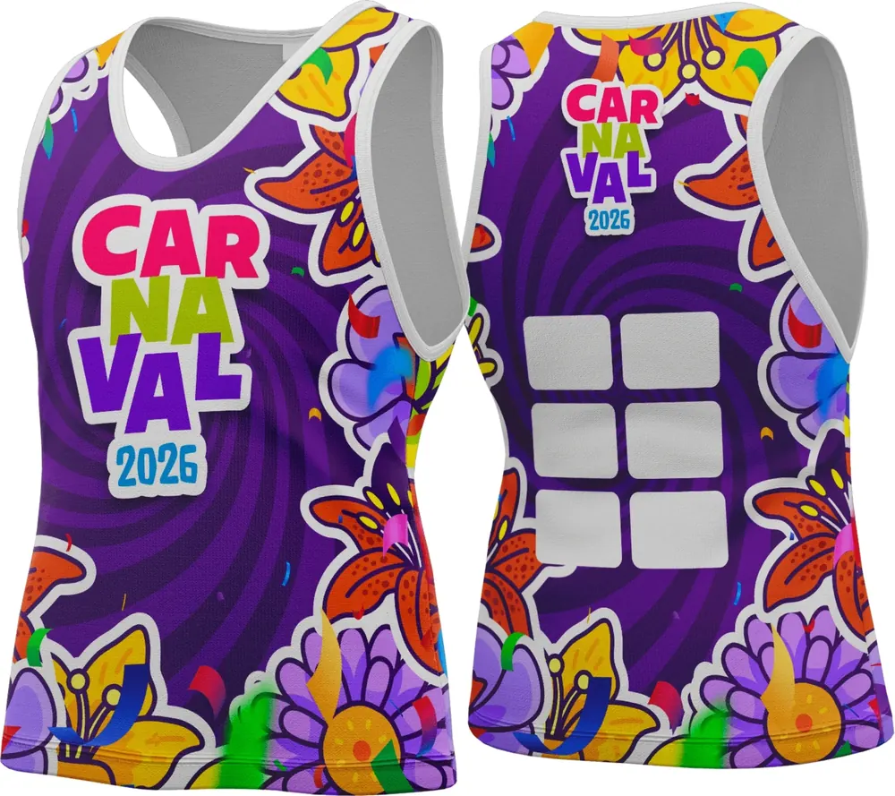 Arte Camisa Abadá Carnaval 2026 Modelo 14